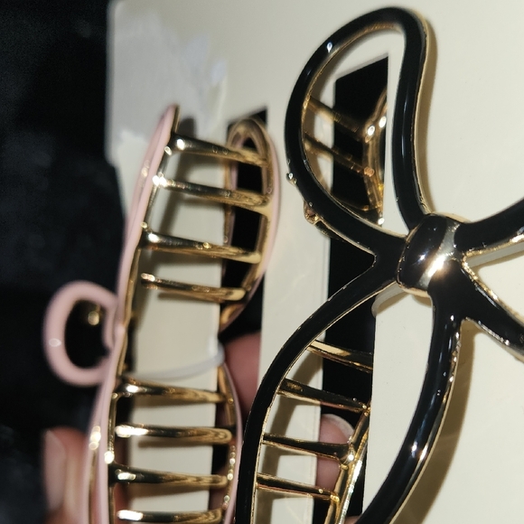 Piper Black and Pink Hair Clips - Picture 7 of 7